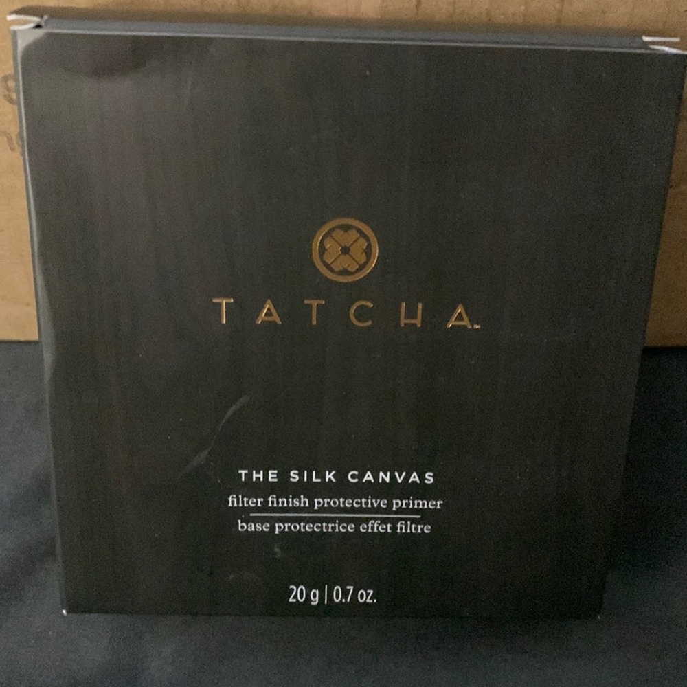 Tatcha The Silk Canvas Filter Finish Protective Primer Balm Applicator 0.7oz 20g